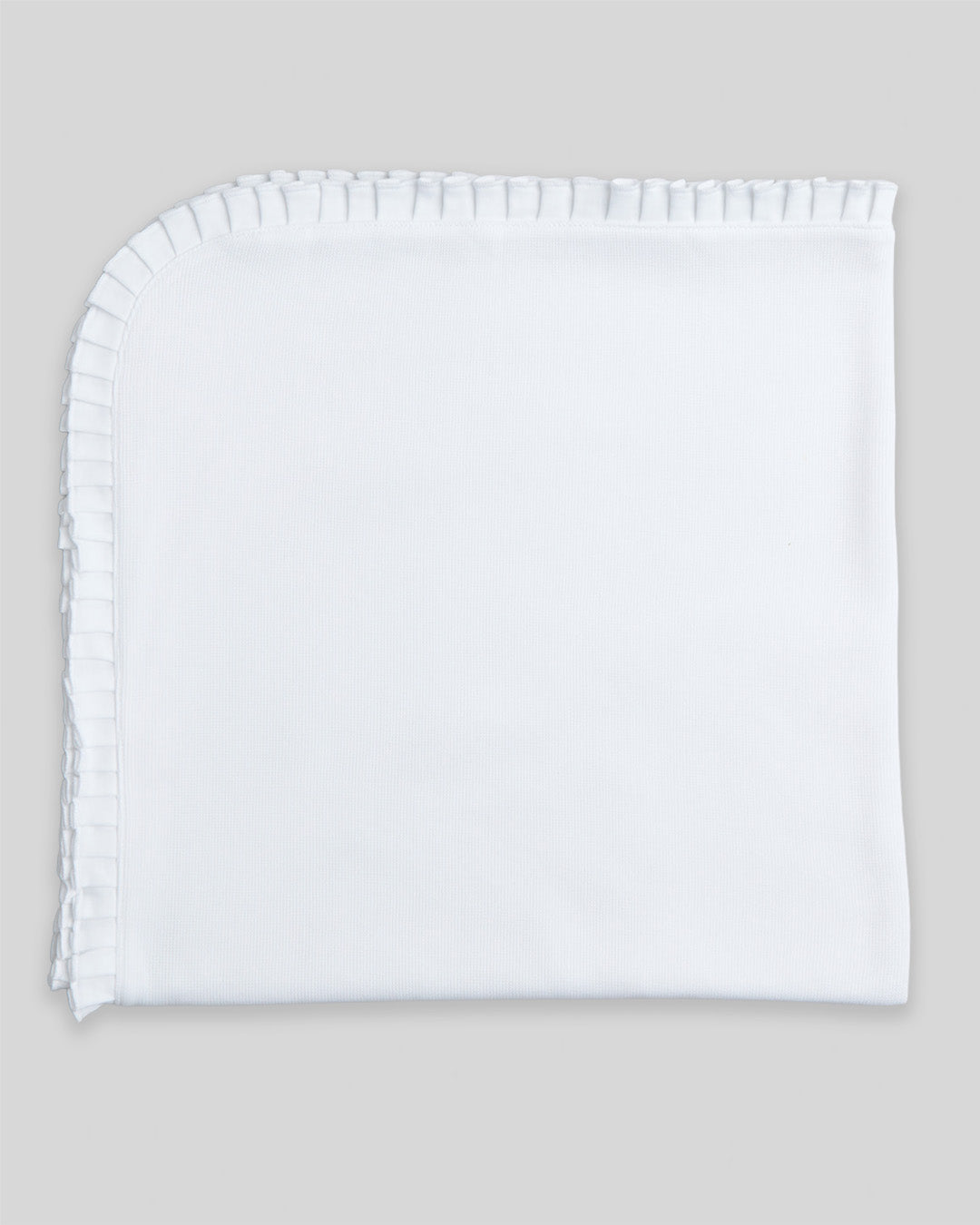 Special Knit Baby Blanket Arden - White
