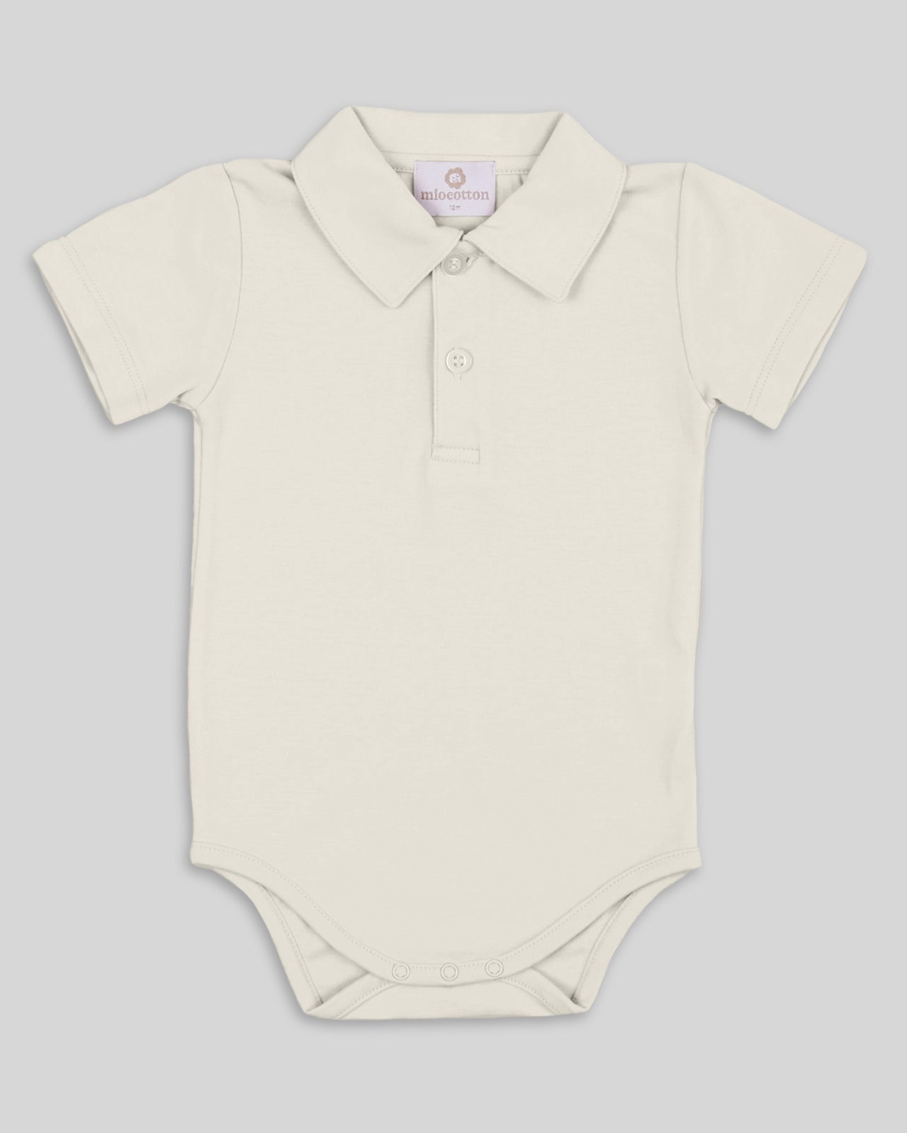 Essentials bodysuit in pearl, comfortable and breathable