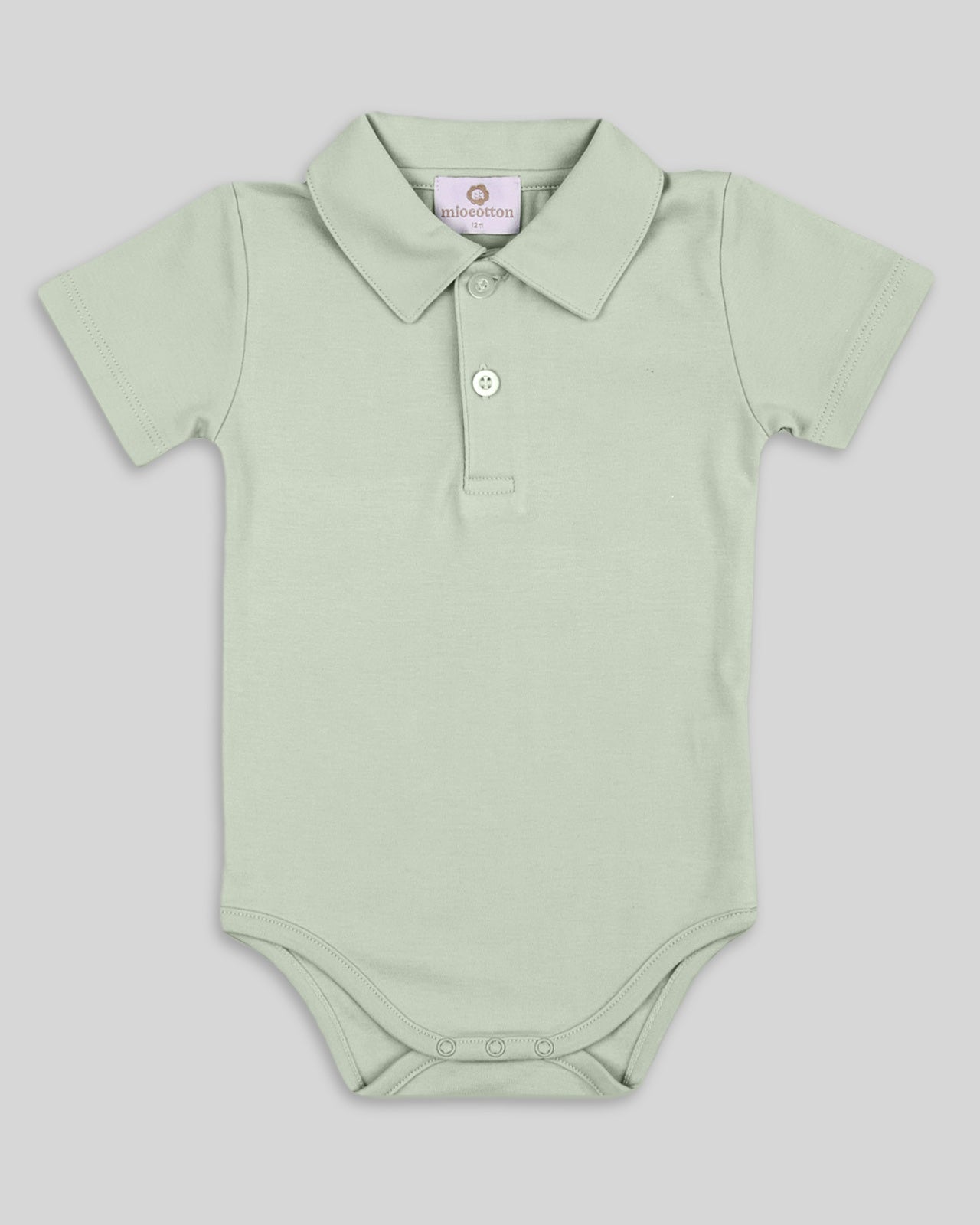 Essentials bodysuit in pistaccio, comfortable and breathable