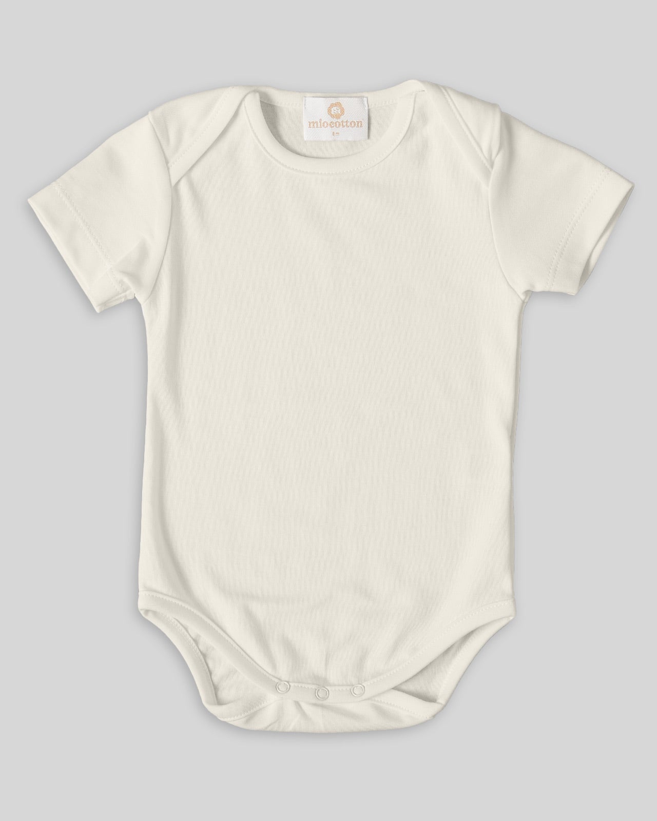Pearl bodysuit in pima cotton, comfy fit for babies