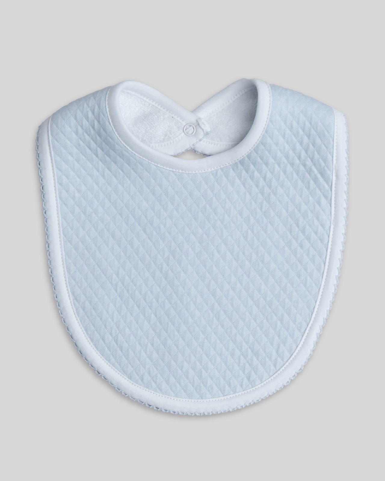 Quilted bibs made from soft, absorbent cotton, providing extra protection for your baby.