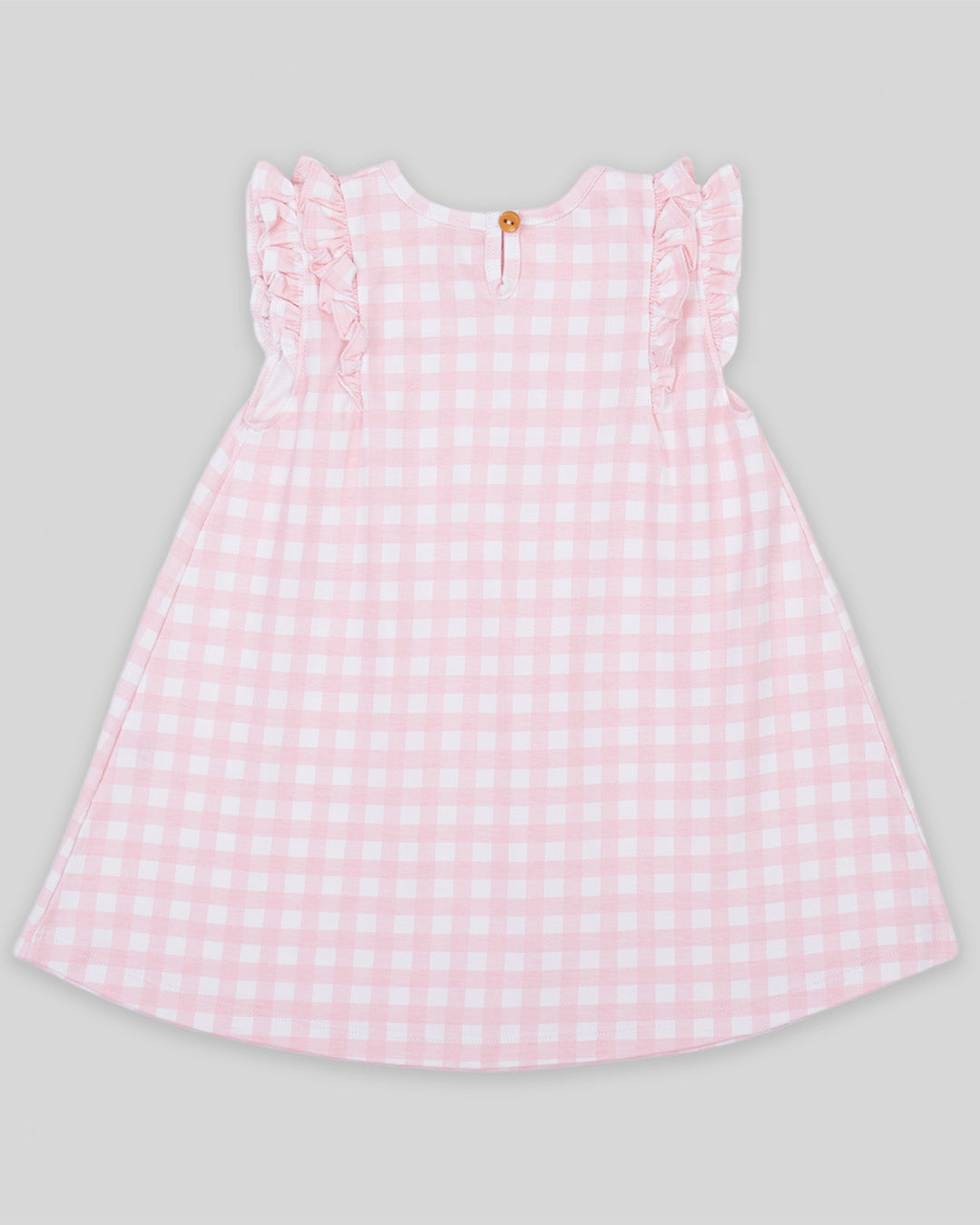 Aurelia Dress - Pima Cotton Pink Gingham