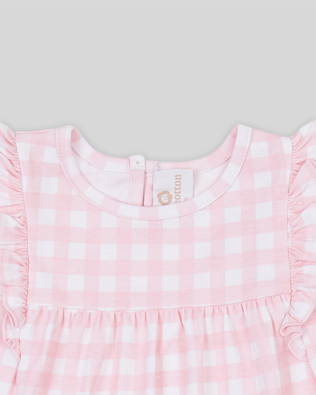 Aurelia Dress - Pima Cotton Pink Gingham