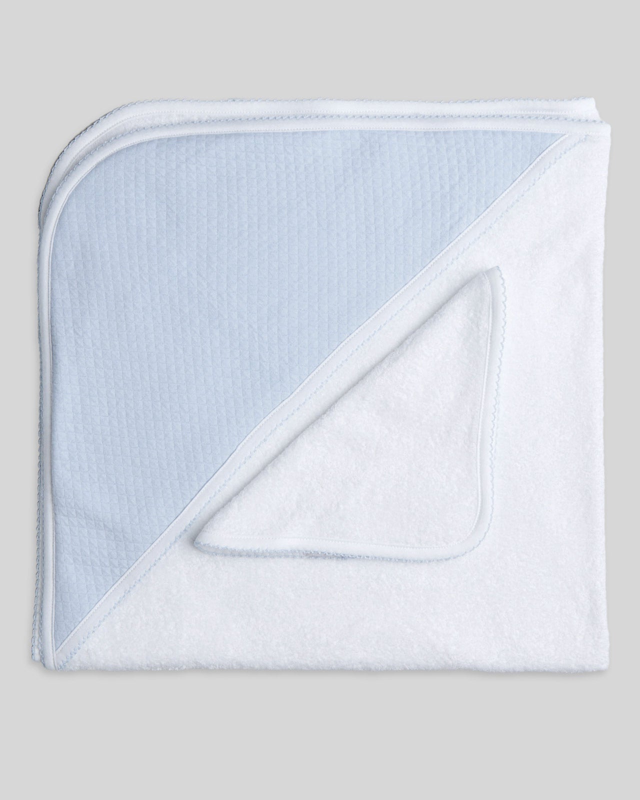 Adorable newborn towels in blue
