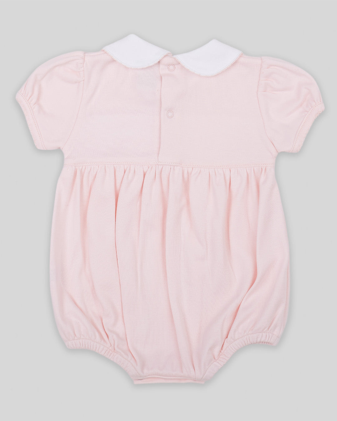 Bubble Daphne Baby Girl Pima Cotton Hand Smocked - Pink