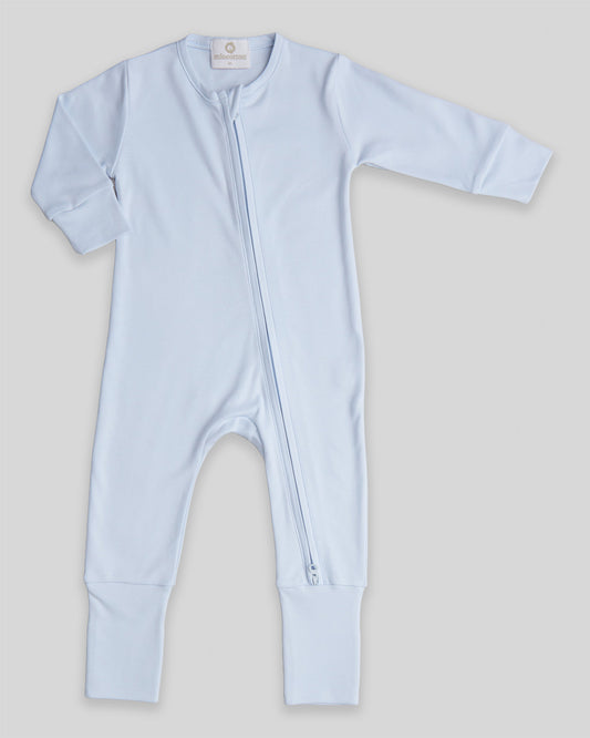 Zipper Romper Mike - Blue