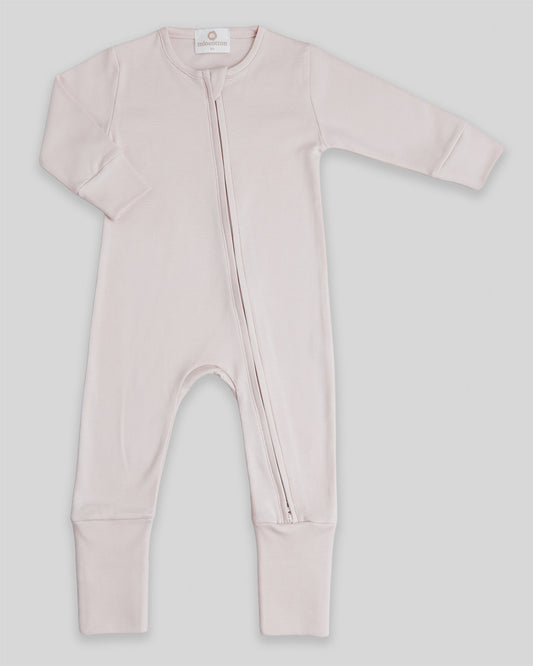 Zipper Romper Mike - Nude