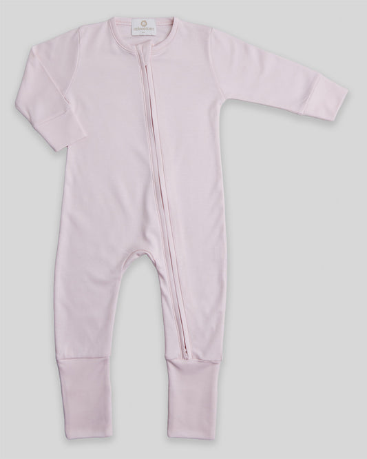 Zipper Romper Mike - Pink