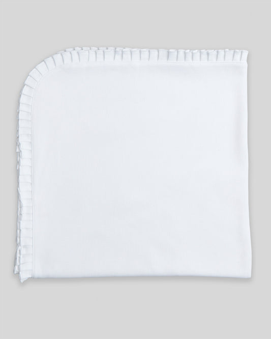 Special Knit Baby Blanket Arden - White