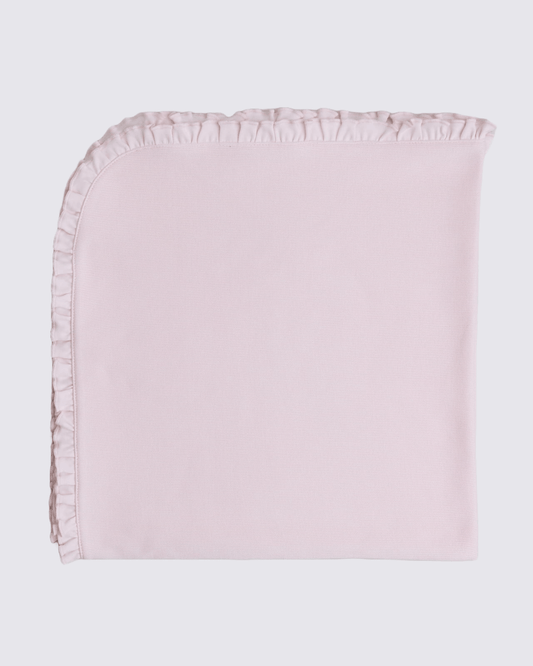 Interlock Pima Baby Blanket Moonligth- Pink