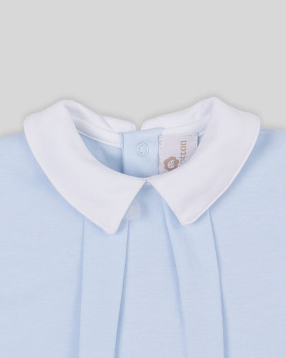 Bubble Liam Interlock Pima - Blue