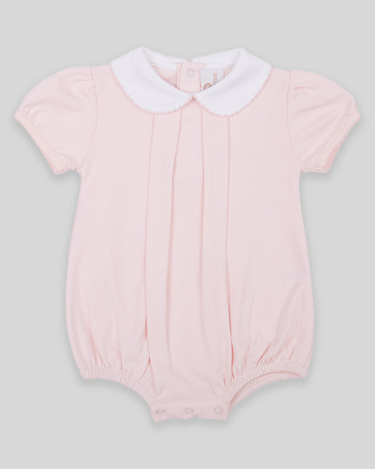 Bubble Liama Interlock Pima - Pink