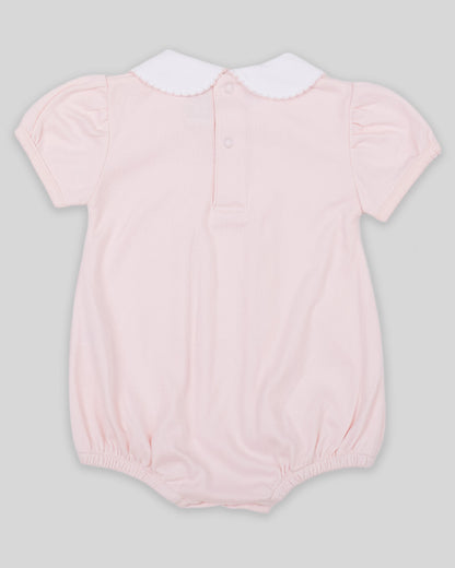 Bubble Liama Interlock Pima - Pink