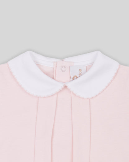 Bubble Liama Interlock Pima - Pink
