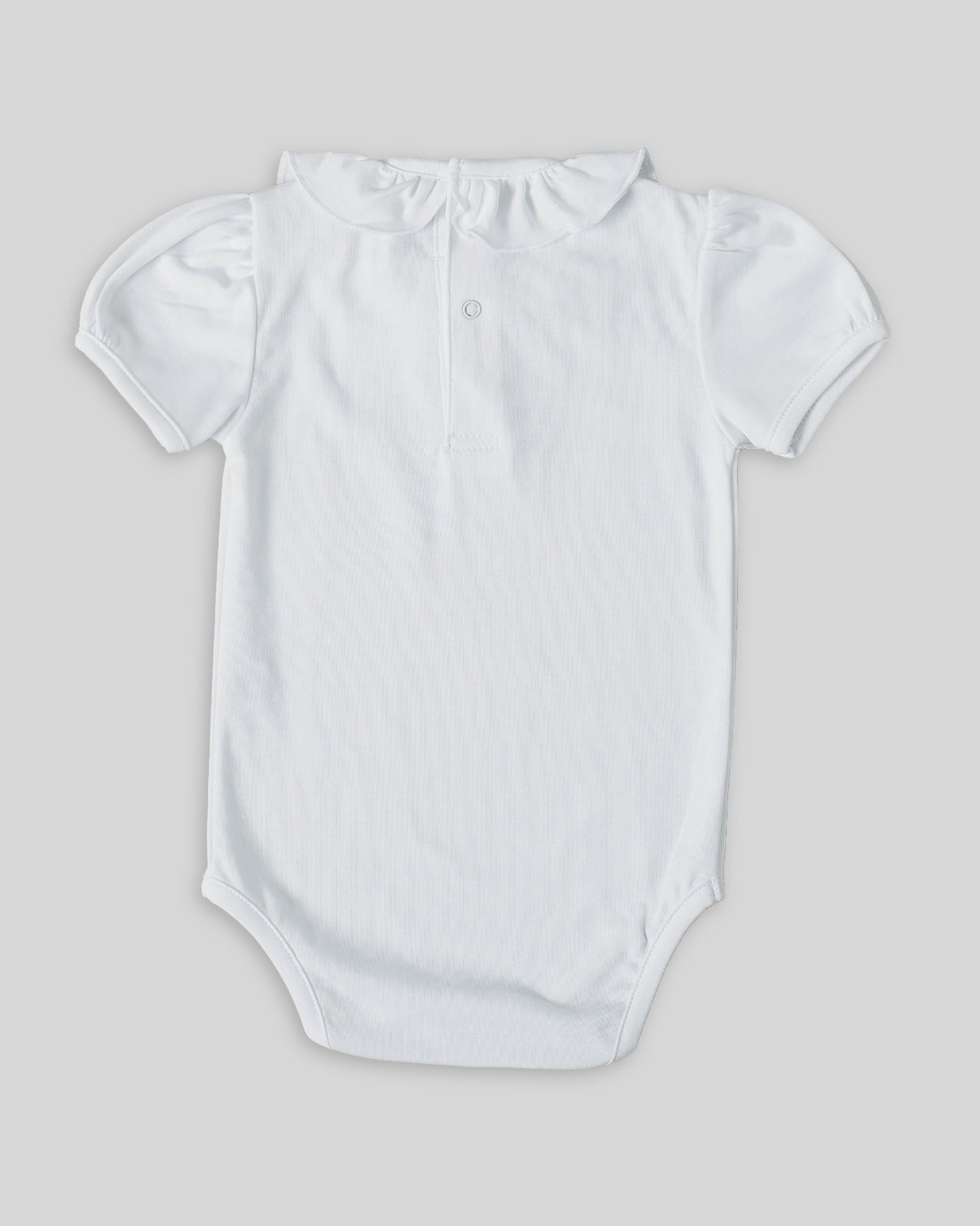 Baby Bodysuit Nicol SS - White